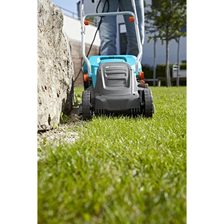 GARDENA Ersatzmesser: Rasenmäher-Messer für Elektro-Rasenmäher PowerMax 1400-32 und 34E, Präzisionsschliff für hervorragende Schneideergebnisse, original GARDENA Zubehör (4101-20) – Bild 2