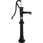 TRUTZHOLM® Schwengelpumpe + Pumpenständer Klassisches Design Gusseisen Handpumpe Gartenpumpe Ständer
