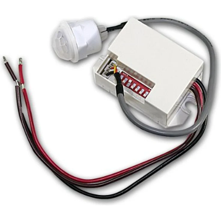 world-trading-net Mini PIR-Bewegungsmelder, 12V DC, 2,6A, Erfassungswinkel 360°, Reichweite 8m, automatische Tag/Nacht Identifizierung – Bild 1
