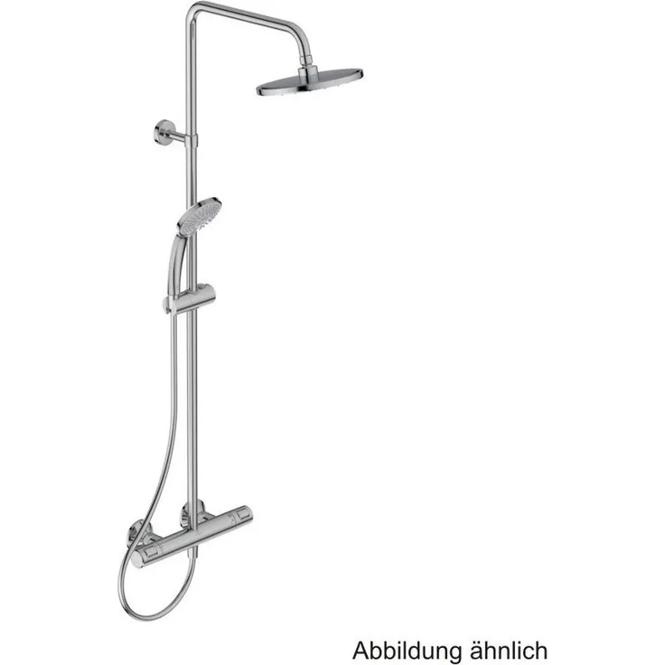 Ideal Standard Duschsystem Ideal Standard Duschsys. m. Brausetherm. Ceratherm T25, verchromt, A7 with 3-Funktionshandbrause, Antikalkfunktion, und thermostatischer Kontrolle