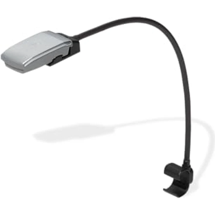 Weber Works Flexible Lampe, LED-Licht mit flexiblem Arm für Slate und Spirit Modelle (2025) - Schwarz-Silber – Bild 2