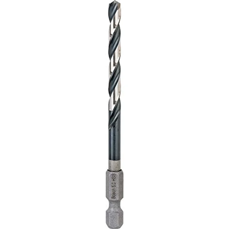 Bosch Accessories 2608577056 Metall-Spiralbohrer, HSS 5mm, Gesamtlänge 91mm, geeignet für Schlagbohrer – Bild 2
