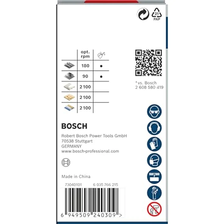 Bosch 1x PRO Multi Material Power Change Plus Lochsäge (Ø 48 mm) - Für Weichholz, Trockenbauwand, Professional Zubehör in Bohrmaschine/Schrauber – Bild 4