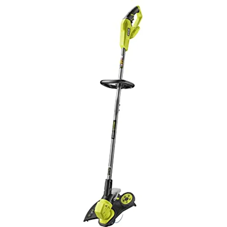 RYOBI - Kantenschneider/Kantenschneider, 18 V – Ø 33 cm – Kantenschneidefunktion mit Fußsteuerung – Ø Draht 1 x 1,65 mm Akku und Ladegerät – RY18LT33A-0