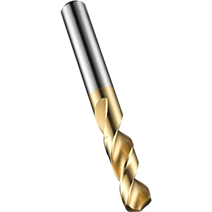Dormer Spiralbohrer HSS DIN1897N 3,9 mm 130G, Kurzbohrer Typ ADX 2,5xD A520, TiN-beschichtet für Baustähle bis 800 N/mm²