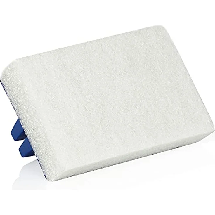 Zelsius Poolschwamm mit Griff | 14,5 x 9 x 6,5 cm | Pool Handbürste mit Schwamm | Bodenbürste, Poolbürste, Reinigungsbürste zur Poolreinigung | Poolrand Reiniger, Algenbürste, Handschrubber – Bild 3