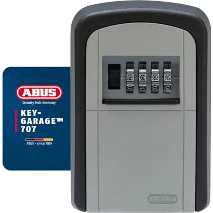 KeyGarage 707 Schlüsseltresor 88 x 129 x 39mm mit Zahlencode zur Wandmontage 40264 - Abus – Bild 2
