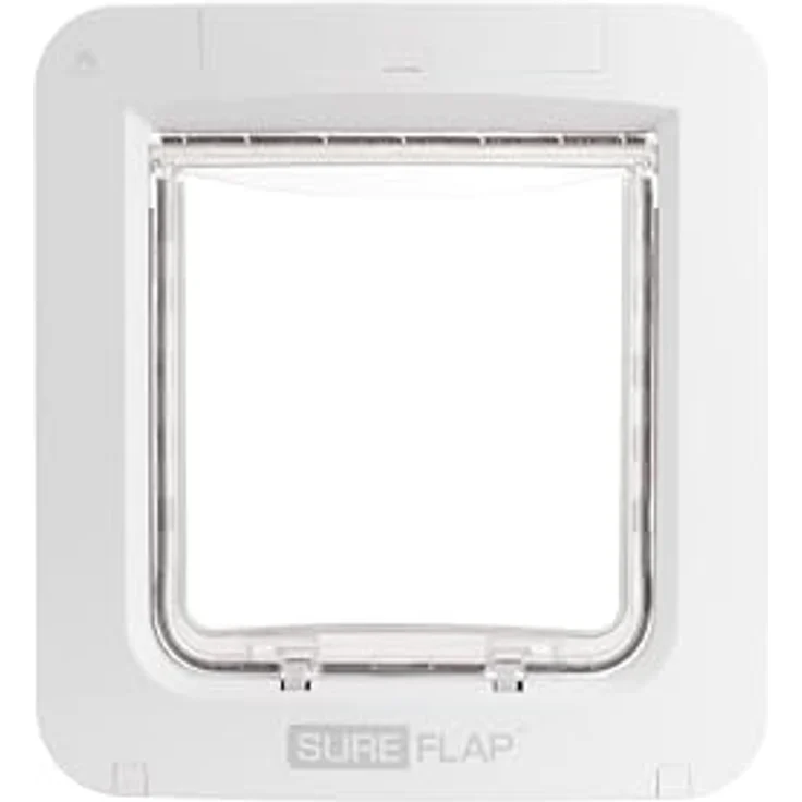 Sureflap Haustierklappe Mikrochip, intelligente Katzenklappe mit Smartphone-Anbindung, für Katzen und kleine Hunde – Bild 1