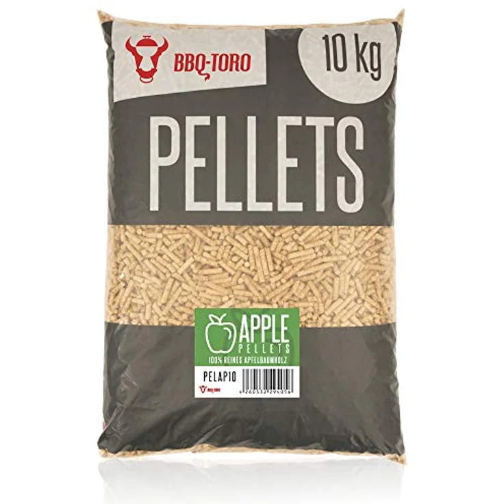 BBQ-Toro Grillpellets Apfel, 100% Apfelbaumholz, 30 kg, für Grill, Smoker und Heizungsanlagen, niedrige Restfeuchte, intensives Raucharoma – Bild 4