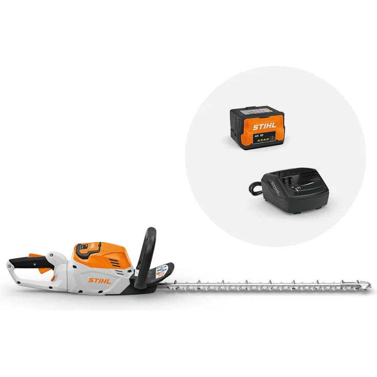 Stihl HSA 60, Akku-Heckenschere mit 60 cm Schwertlänge, Lithium-Ionen-Akku und ergonomischem Griff
