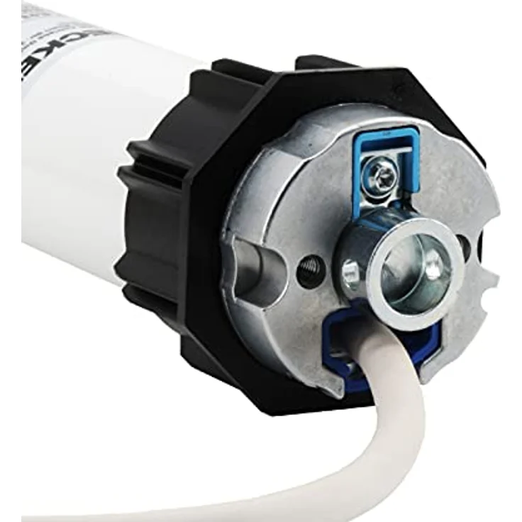 NOBILY Becker Rollladenmotor R20-17-E03, 20Nm 50KG Zugkraft, Rollladenantrieb mit Hindernis- und Frosterkennung, Rundnutzapfen, inklusive NOBILY Blendkastenlager – Bild 4