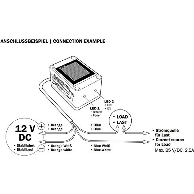 Kemo M152K Regensensor Fertiggerät 12 V/DC – Bild 4