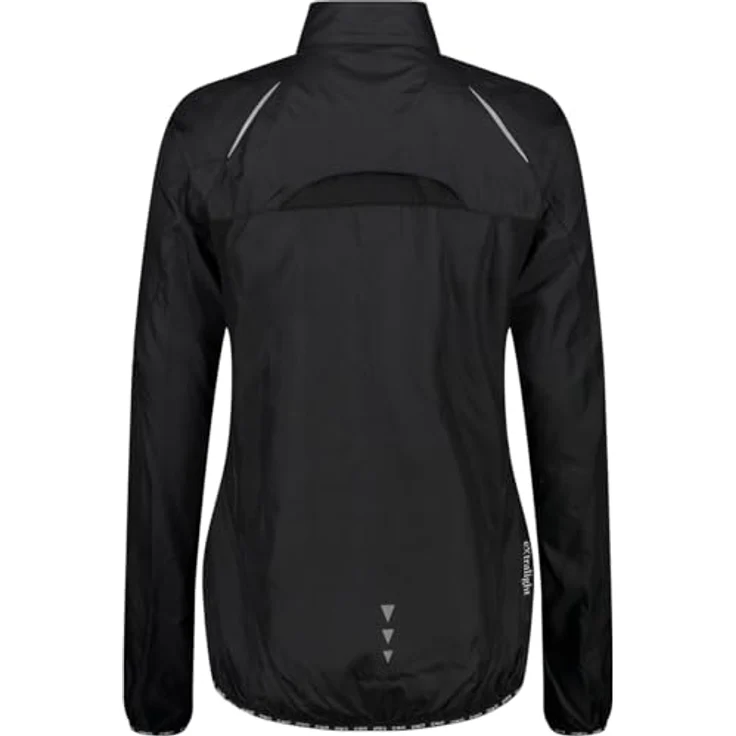 CMP Campagnolo Extralight Jacke, Damen Velojacke, winddicht und wasserabweisend, Schwarz, Größe L (42) – Bild 2