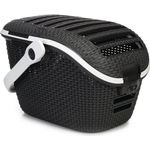 Curver Tiertransportbox Transportbox anthrazit für Katzen, Sicherheit und Komfort mit Verschlusssystem und Kontakt-Klappe 