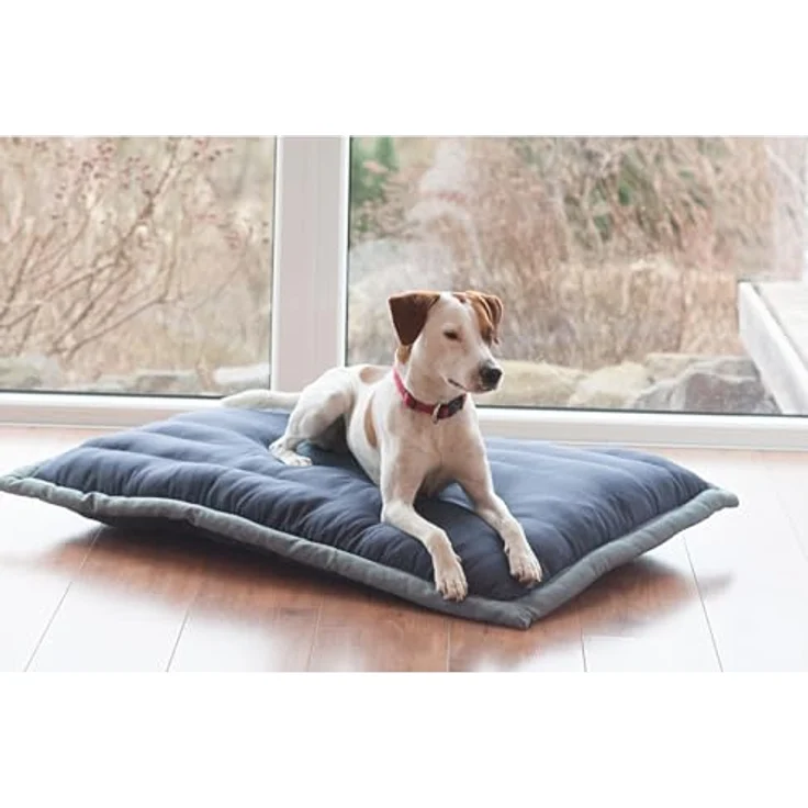 Aumüller Liegekissen Canvas für Hunde Dunkelblau/Grau - 120 cm – Bild 3