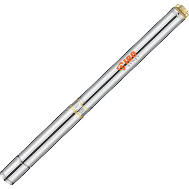 IBO Tauchmotorpumpe 3" STM 16 - RTS, sandresistente Brunnenpumpe mit 6000 l/h Fördermenge, 0,75 kW Leistung, IP68 Schutzart