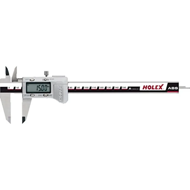 HOLEX 412805 150 Digitaler Messschieber ABS mit Datenausgang 150 mm