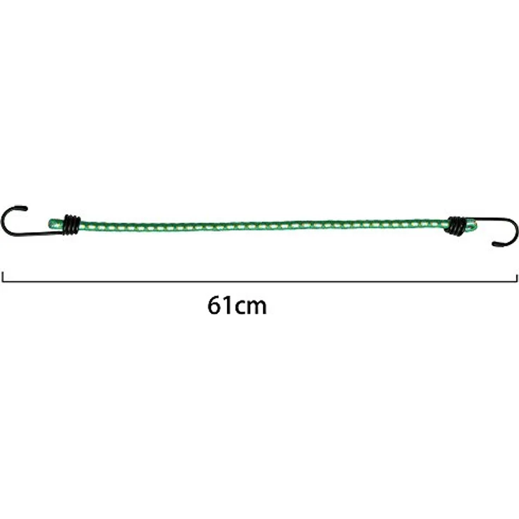 Deuba 10x Spanngummi Set Metallhaken 61cm Expander Gepäckspanner Universal Gepäckgummi Spannseil – Bild 4