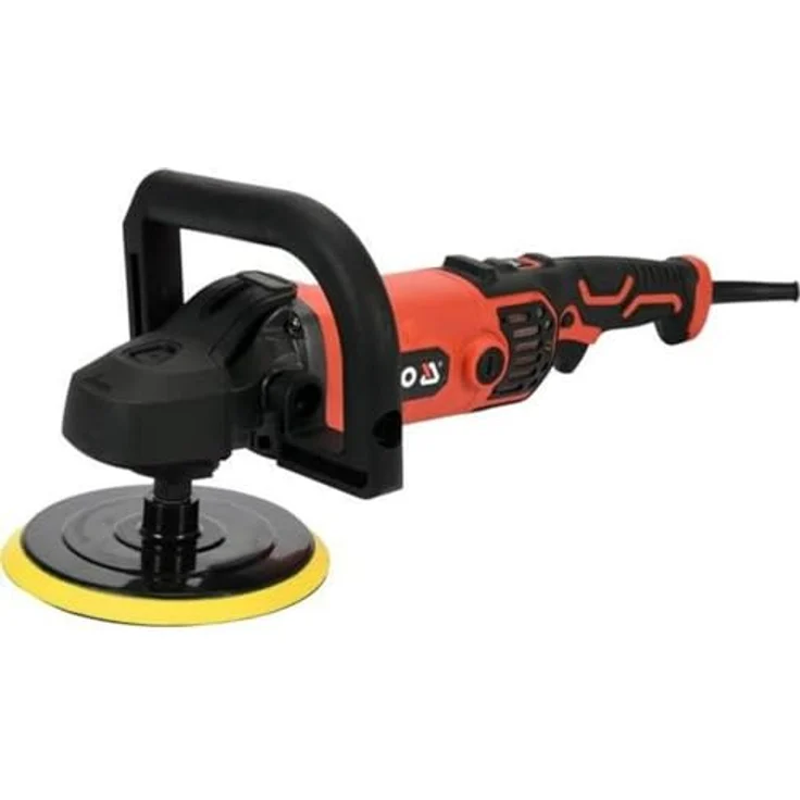 Yato YT-82196 Handschleifer Rotorbitalschleifer 3500 RPM, 1400 W, Schwarz und Orange – Bild 1