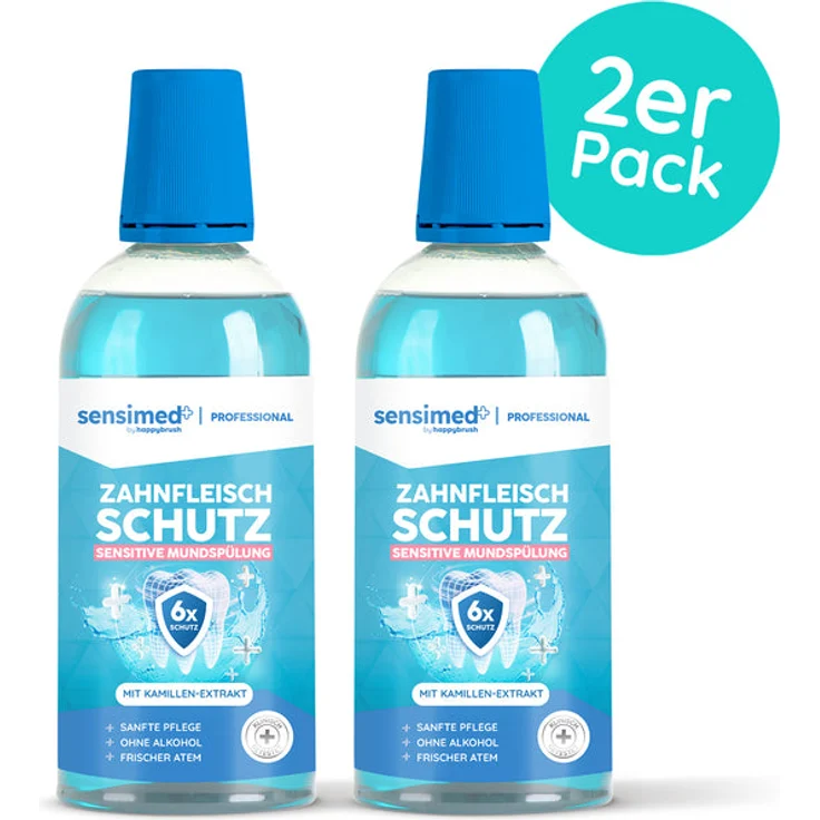 sensimed by happybrush Mundspülung sensimed+ Zahnfleischschutz