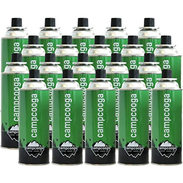 campcooga Gaskartusche für Campingkocher, Butan 227 g – Bild 2