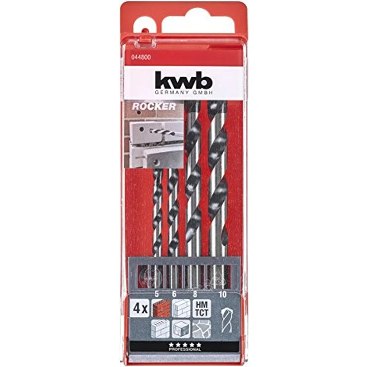 kwb Rocker Betonbohrer- und Steinbohrer-Satz – Bohrer-Set, 4-teilig – Bild 2