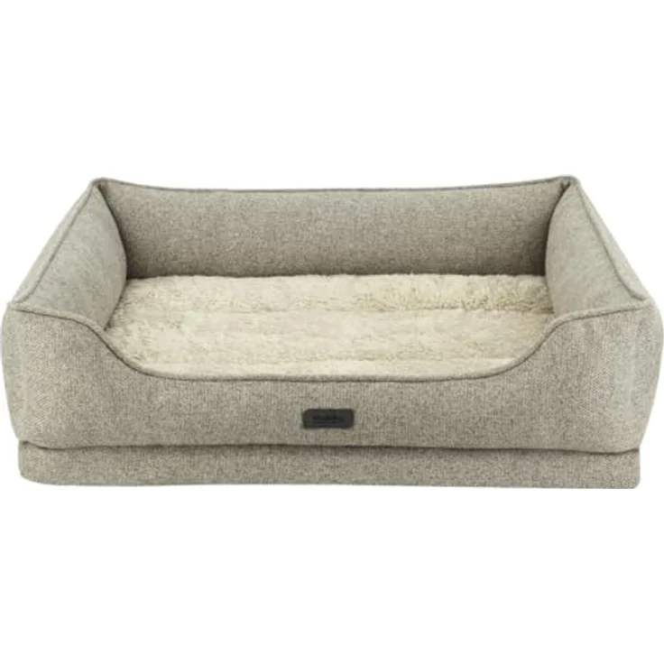 Nobby Orthopädisches Komfortbett eckig CALBU beige 90 x 70 x 19+5 cm – Bild 2