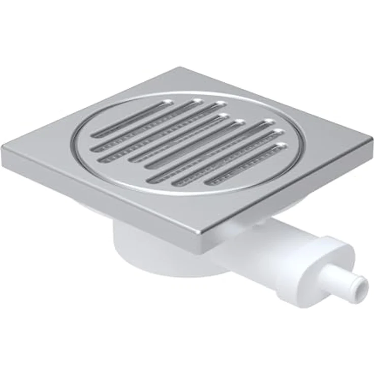 SFA SaniFloor+ Wasserpumpe, Abwasser-Hebeanlage für Fliesenboden, 1 m Ablaufschlauch, Gesamthöhe 68 mm, weiße Ausführung – Bild 4