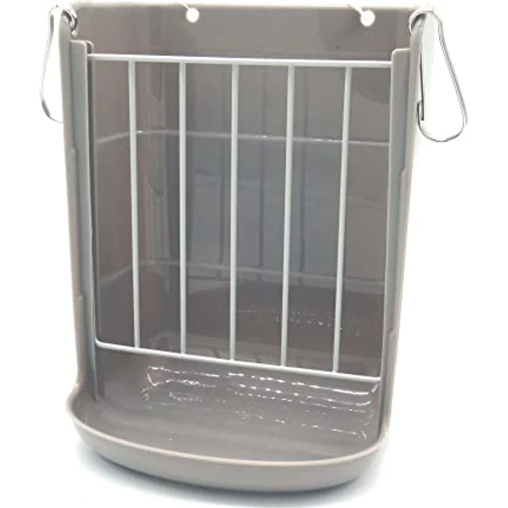 Flamingo 210140 Heuraufe/Futternapf 2in1 für Nager, praktische Kombination aus Futterstation und Heuhalter – Bild 5