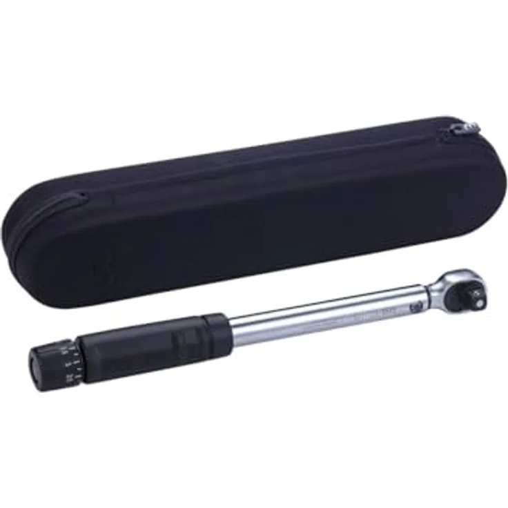 BBB HighTorque Drehmomentschlüssel, 1/2", einstellbar von 10-60 Nm, präzise Klick-Anzeige, 355 mm Länge, kalibrierbar, Schutzgehäuse – Bild 7