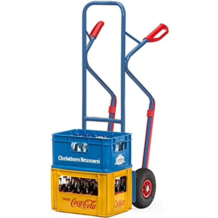 Fetra Alu-Sackkarre, leicht und handlich mit Lufträdern 260 x 85 mm, Tragkraft 150 kg – Bild 2