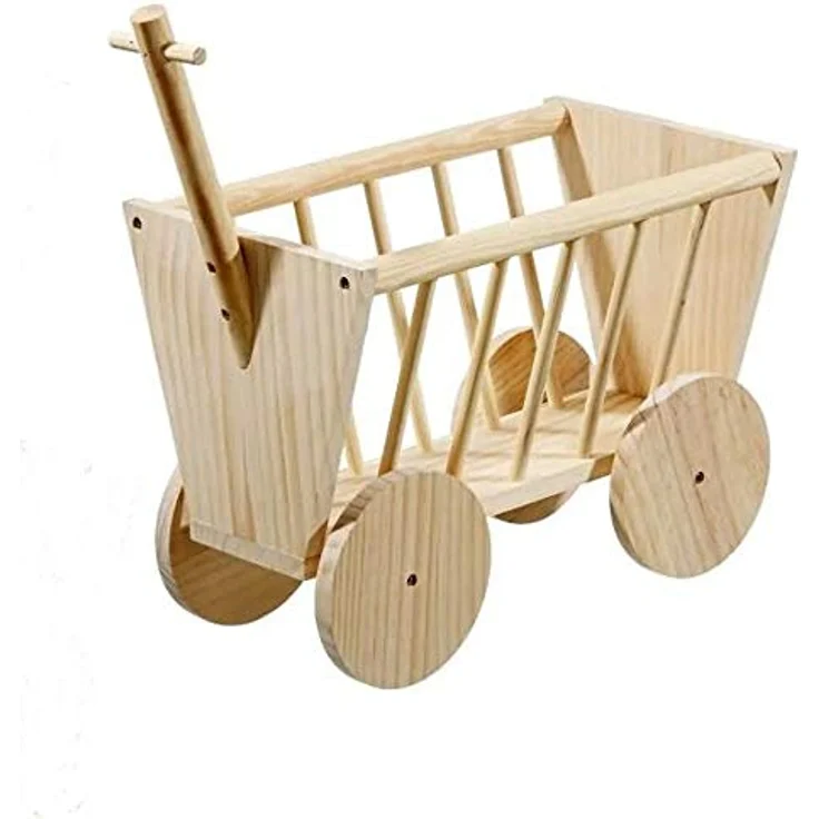 Karlie Heuraufe Bollerwagen Carro L: 42 cm B: 24 cm H: 31 cm – Bild 1