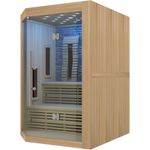 Sanotechnik Infrarotkabine KIRUNA, hochmoderne Wellness-Oase in elegantem Design