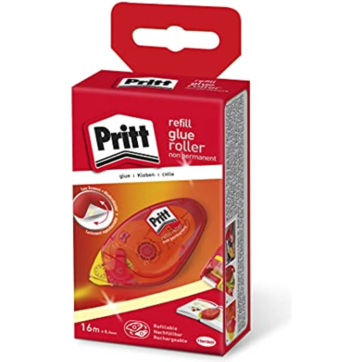 Pritt ZRRNH Kleberoller Refill, non-permanent, Bandlänge: 16 m, Bandbreite: 8,4 mm, 1 Stück - Preisvergleich – Bild 2