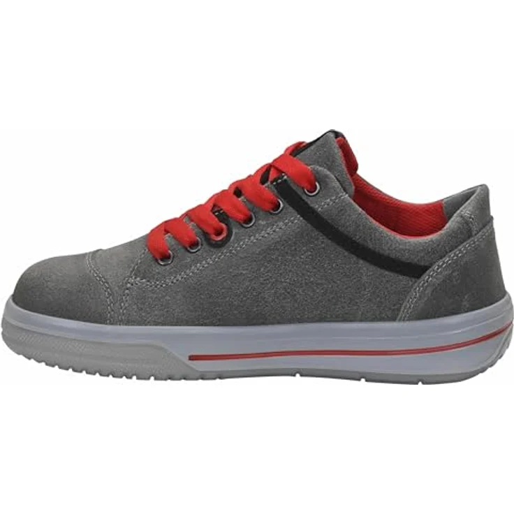 ELTEN Sicherheitsschuh Halbschuh Vintage Low, ESD, S3, Größe 42, Gepolsterte Lasche, Grau – Bild 6