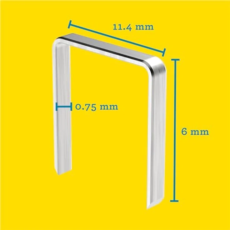 Rapid Heftklammern 53/6 m – Bild 2