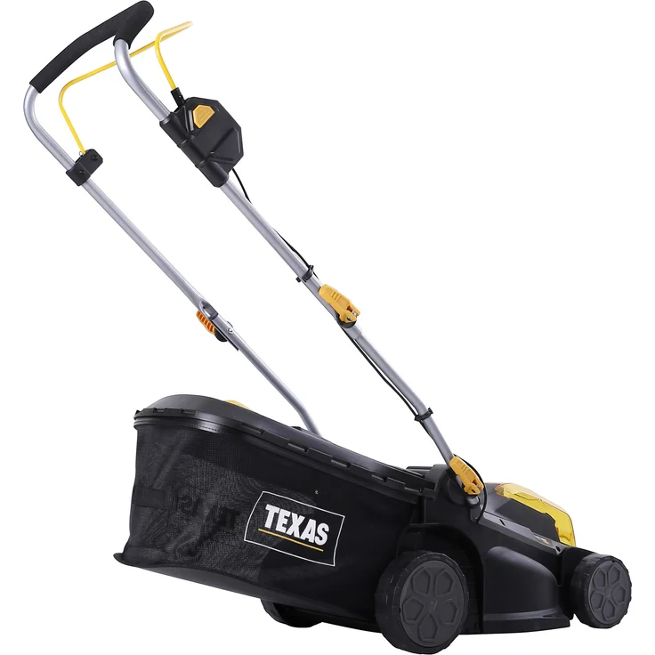 Texas Akku-Rasenmäher LMX2037, 37 cm Schnittbreite, inkl. 2 x 20 V-4,0 Ah Akkus und Ladegerät, für Rasenflächen bis 500 m²