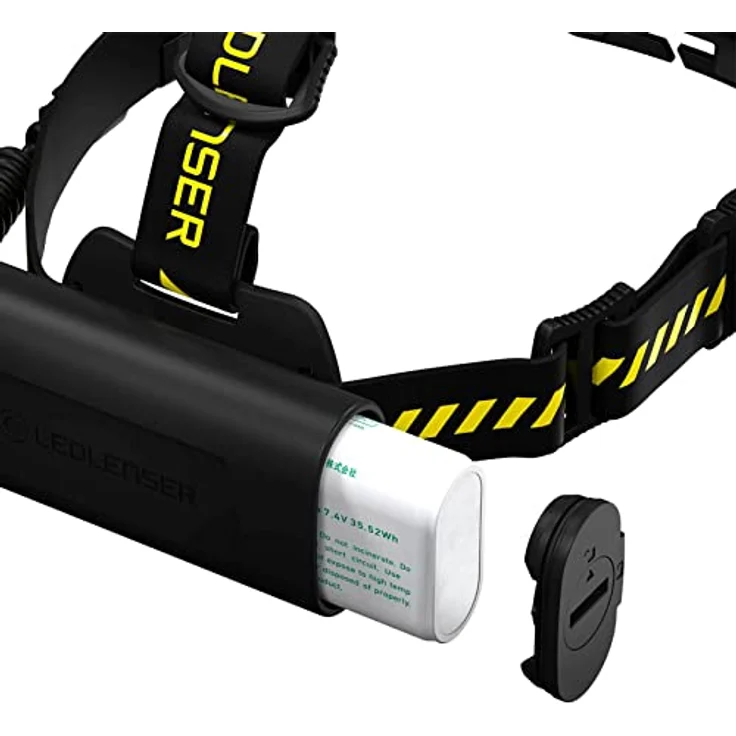 Ledlenser H15R Work, Stirnlampe (2500 lm) mit extrem hoher Leuchtstärke und robustem Design, neutralweißes, flickerfreies Licht, stufenloses Dimmen, Stoss-, Staub- und Wasserschutz, mikrobenresistentes Material – Bild 3