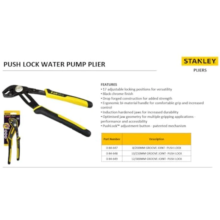 Stanley FatMax Rillengewerbe Zange 10in, 0-84-648 - STA084648 – Bild 5