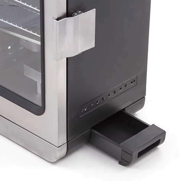 Char-Broil Digital Smoker 2.0, elektrischer Räucherofen mit doppelwandiger Isolierung, Temperaturregelung 37°C bis 135°C, Auto-Abschaltung, 4 verstellbare Roste – Bild 4