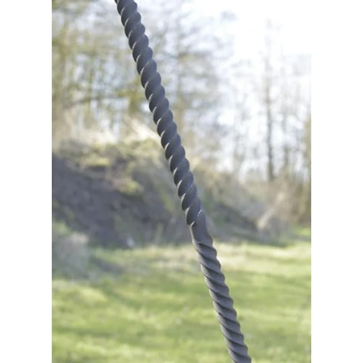 Ulfberth Großes Dreibein Handgeschmiedet aus Stahl, 155 cm Höhe, rustikales Design für authentische Mittelalter Küche, ideal für Reenactment und LARP – Bild 4