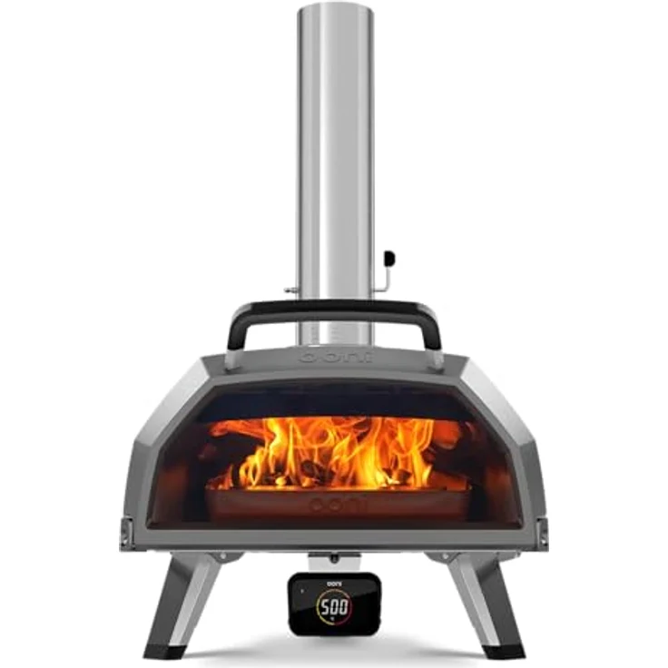 Ooni Karu 2 Pro, Multi-Brennstoff Pizzaofen mit Holz-, Holzkohle- und Gasbetrieb, optimale Temperaturkontrolle bis 500°C – Bild 2