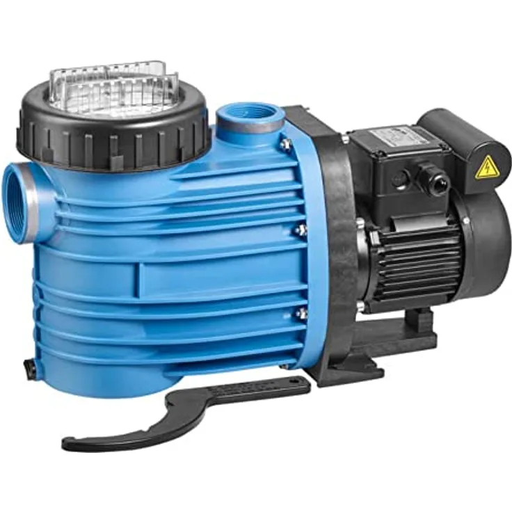 Speck Pumpen Filterpumpe Speck BADU Magna 14 230 Volt Poolpumpe, Fördermenge 14 m³/h, Premium-Klasse, blau