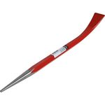 Hultafors Brechstange 207, Meißel aus hochwertigem Stahl mit sechs Kanten, unlackierte Spitze und Kerben, verbesserte Zugänglichkeit