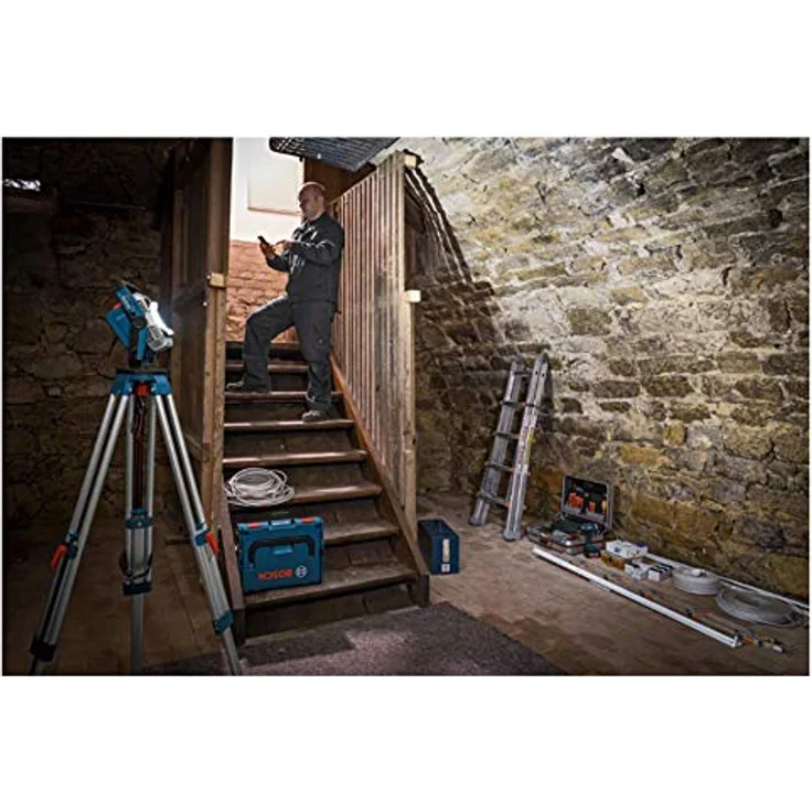 Bosch Baustrahler GLI 18V-2200 C LED für 18V Akkus, 2.200 Lumen, mit Bluetooth, IP64 wasserdicht – Bild 6