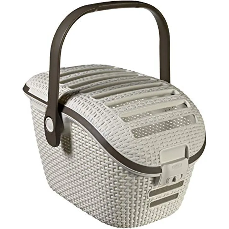 Curver Pet Transportbox L: 51 cm B: 38 cm H: 33 cm weiss