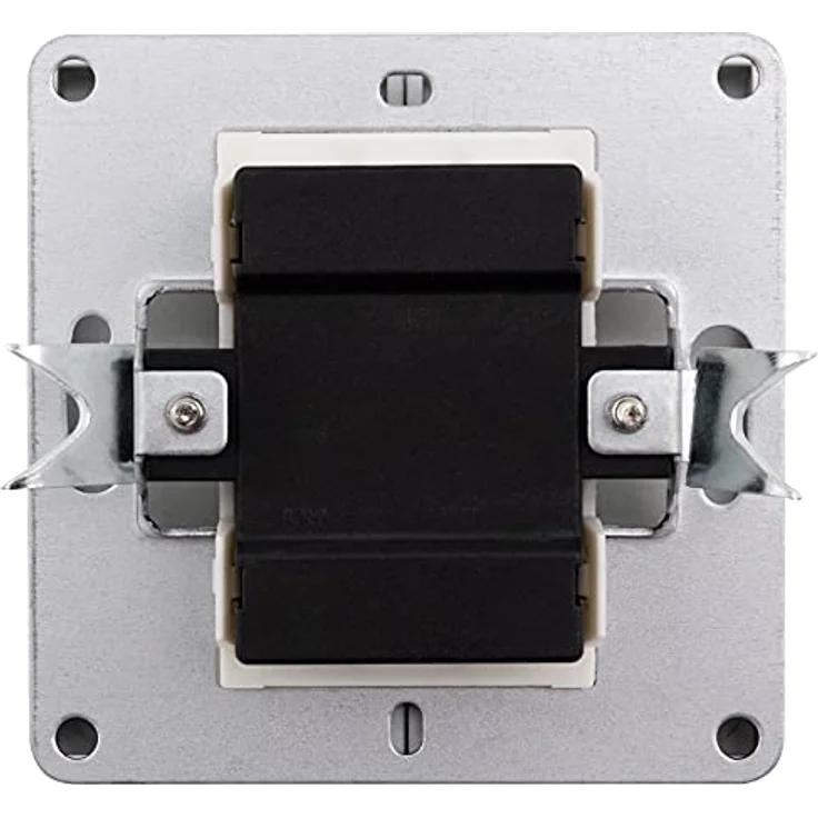 McPower Jalousie-Taster Shallow, Unterputz mit Klemmanschluss, 250V~/10A, anthrazit matt, modernes Design – Bild 2
