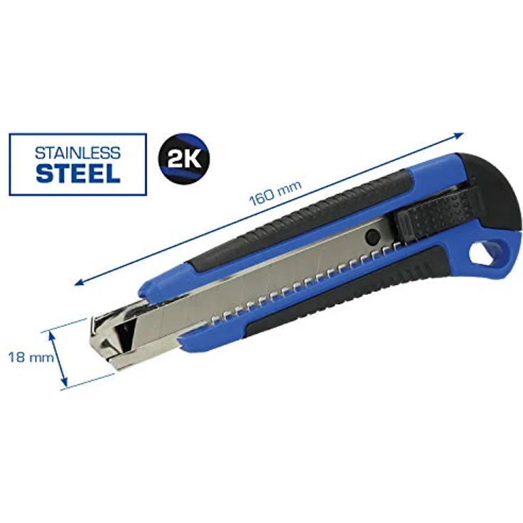 Brilliant Tools BT102900 Cutter-Messer, Blau Schwarz, 1-TLG – Bild 3