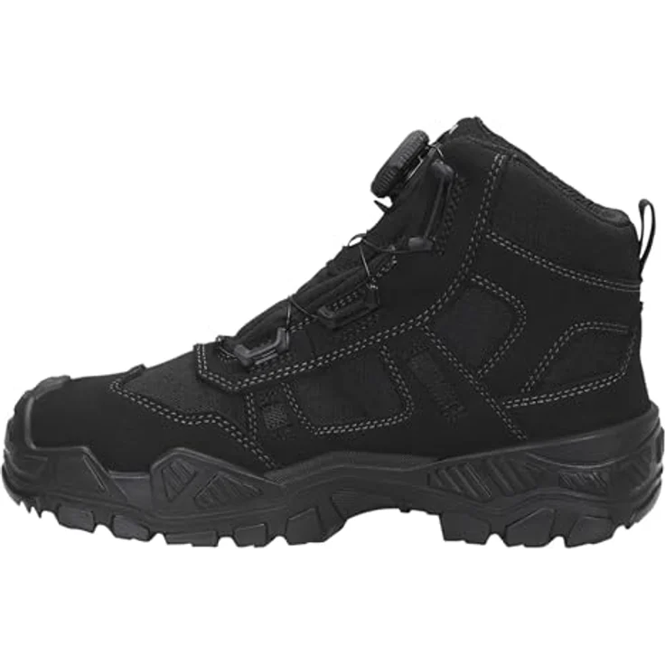 Elten MIKE BOA® black Mid ESD S3S Sicherheitsstiefel, hydrophobiertes Textil, atmungsaktiv, Größe 44 EU – Bild 5