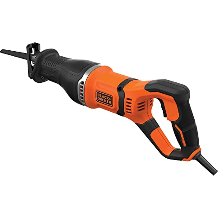 Black und Decker 750 W Säbelsäge BES301 20 mm Hublänge für schnelle Schnitte in Holz Metall & Kunststoff – Bild 2